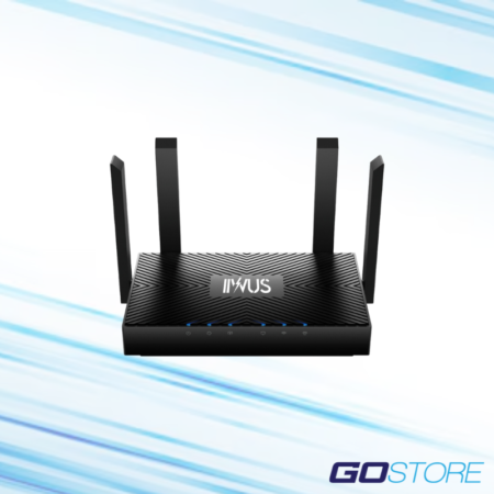 ROUTER DOBLE BANDA IIWUS AX3000 WIFI 6 FIBRA ÓPTICA